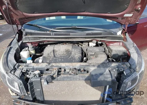 2016 Kia Sedona Lx z USA, uszkodzony, nr VIN KNDMB5C10G6128534